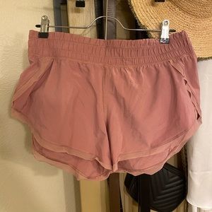 Pink Lululemon Shorts
